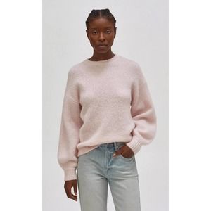 NWT Equipment Marsielle Alpaca & Wool-Blend Sweater Hushd Violet Large